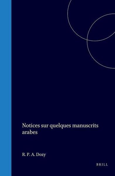Produktbild: Notices Sur Quelques Manuscrits Arabes
