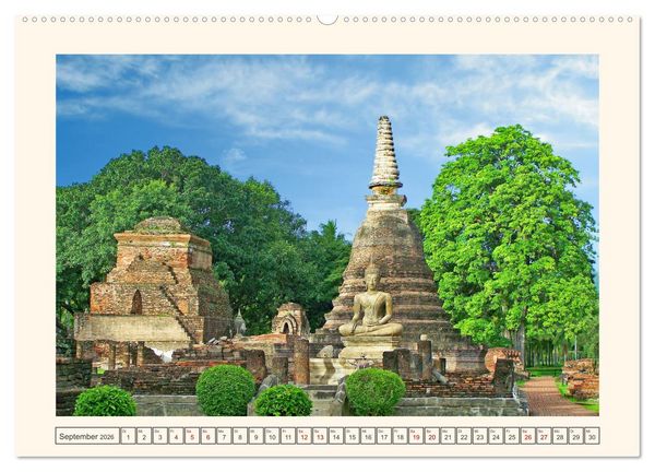 Produktbild: Asien von Orient bis Fernost (Wandkalender 2026 DIN A2 quer), CALVENDO Monatskalender