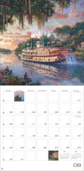 Produktbild: Thomas Kinkade: Land of Light Broschurkalender 2027