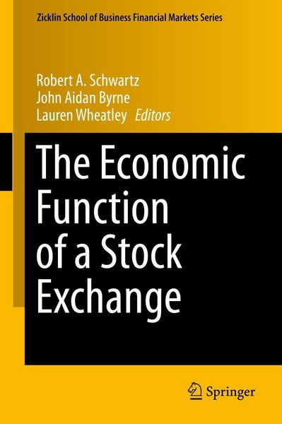 Produktbild: The Economic Function of a Stock Exchange