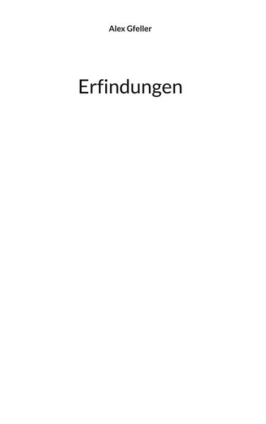 Produktbild: Erfindungen