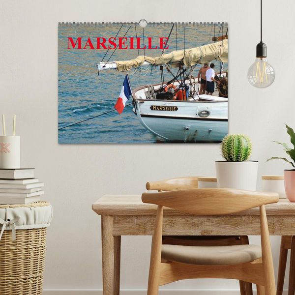 Produktbild: MARSEILLE (Calendrier mural 2026 DIN A3 vertical), CALVENDO calendrier mensuel