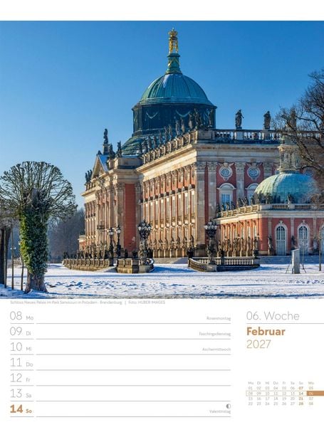 Produktbild: Malerisches Deutschland Wochenplaner Kalender 2027