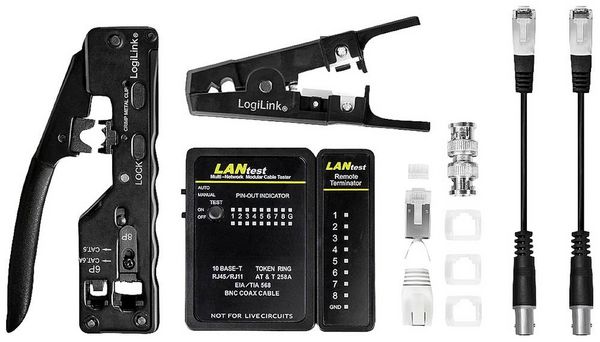 Produktbild: LogiLink WZ0070 Netzwerk Werkzeug-Set