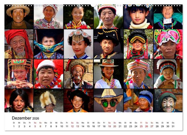 Produktbild: Wildes China (hochwertiger Premium Wandkalender 2026 DIN A2 quer), Kunstdruck in Hochglanz
