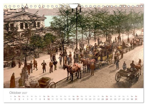 Produktbild: Deutschland um 1900 (Wandkalender 2027 DIN A4 quer), CALVENDO Monatskalender