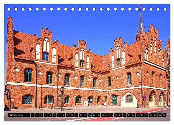 Produktbild: Hansestadt Salzwedel (Tischkalender 2026 DIN A5 quer), CALVENDO Monatskalender