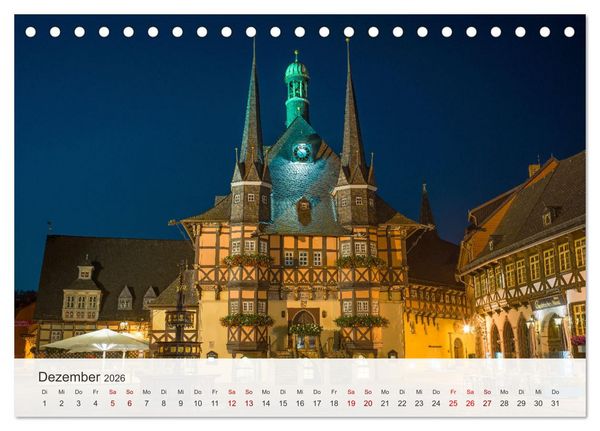 Produktbild: Sagenumwobener Harz (Tischkalender 2026 DIN A5 quer), CALVENDO Monatskalender