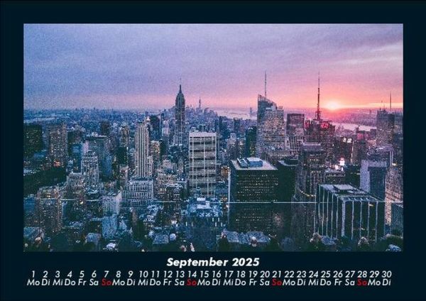 Produktbild: New York 2025 Fotokalender DIN A5