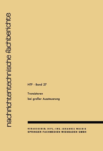 Produktbild: Transistoren bei gro&szlig;er Aussteuerung