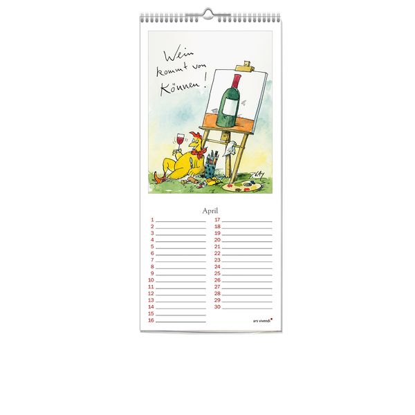 Produktbild: Geburtstagskalender Wein
