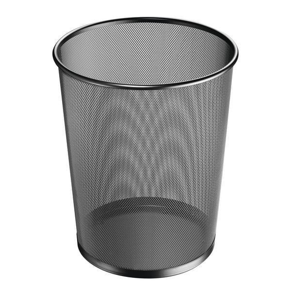 Produktbild: Herlitz Papierkorb Manhattan 18 Liter schwarz Drahtgitter