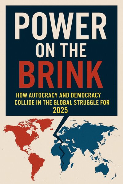 Produktbild: Power on the Brink: How Autocracy and Democracy Collide in the Global Struggle for 2025