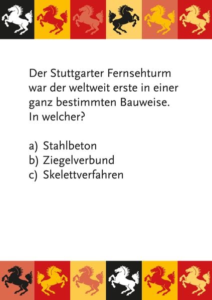 Produktbild: Das Stuttgart-Quiz