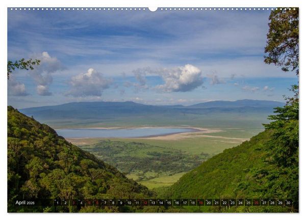 Produktbild: Abenteuer Tansania, Afrika (Wandkalender 2026 DIN A2 quer), CALVENDO Monatskalender
