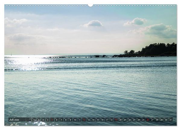 Produktbild: Feng Shui Farben - Element Wasser (hochwertiger Premium Wandkalender 2026 DIN A2 quer), Kunstdruck in Hochglanz