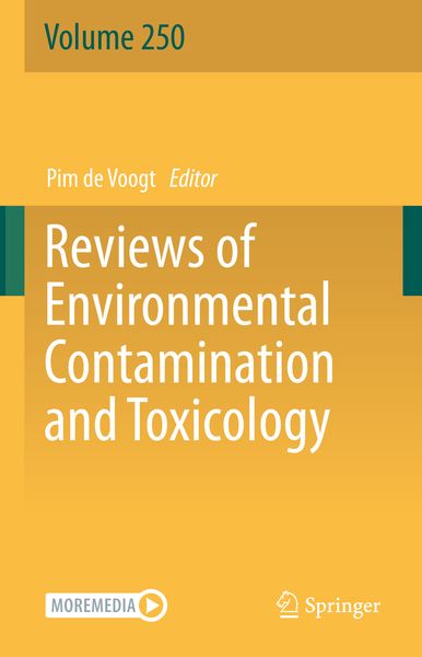 Produktbild: Reviews of Environmental Contamination and Toxicology Volume 250