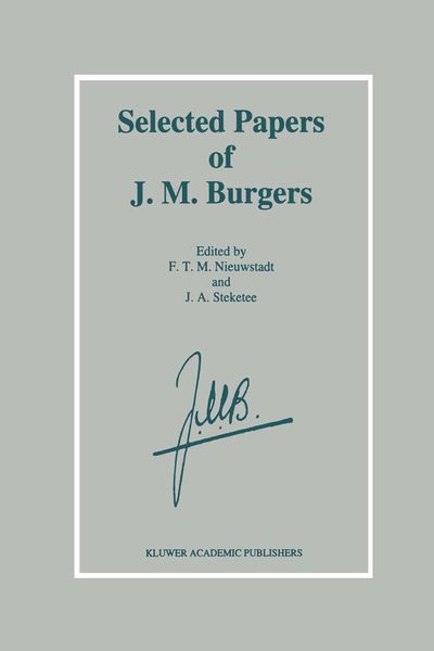 Produktbild: Selected Papers of J. M. Burgers