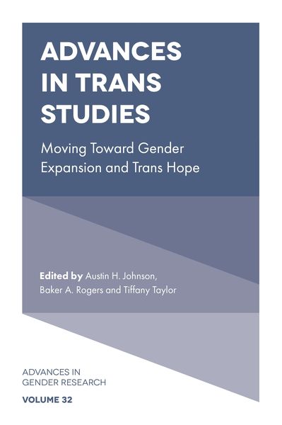 Produktbild: Advances in Trans Studies