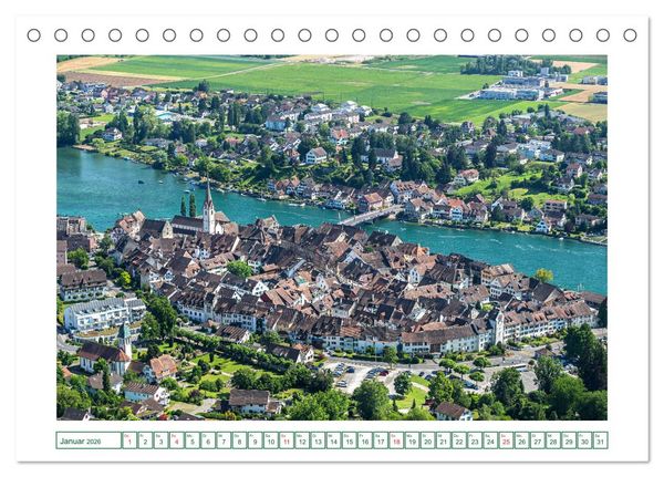 Produktbild: Romantische Ortschaften (Tischkalender 2026 DIN A5 quer), CALVENDO Monatskalender