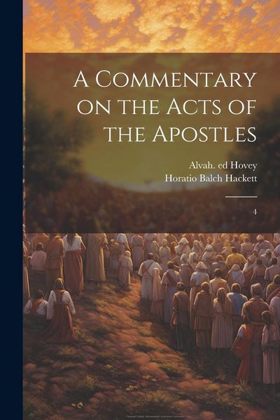 Produktbild: A Commentary on the Acts of the Apostles: 4