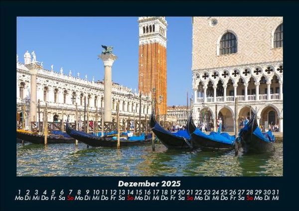 Produktbild: Venedig 2025 Fotokalender DIN A5