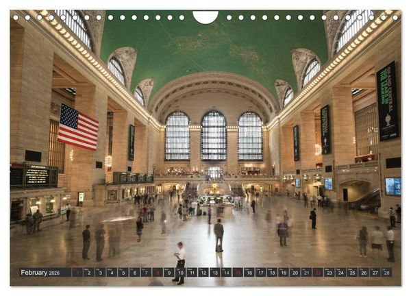 Produktbild: New York City favorites / UK-Version (Wall Calendar 2026 DIN A4 landscape), CALVENDO 12 Month Wall Calendar