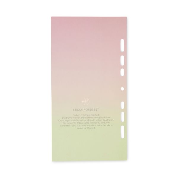 Produktbild: Haftnotizen-Set 6-teilig, Pink Matcha