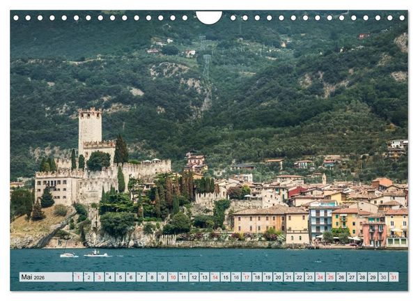 Produktbild: GARDASEE Orte am malerischen Ostufer (Wandkalender 2026 DIN A4 quer), CALVENDO Monatskalender