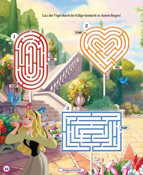 Produktbild: Disney Prinzessin: Mein gro&szlig;er Labyrinthe-Block