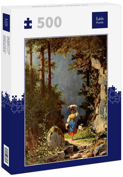 Lais Puzzle Carl Spitzweg - Mädchen mit Ziege 500 Teile