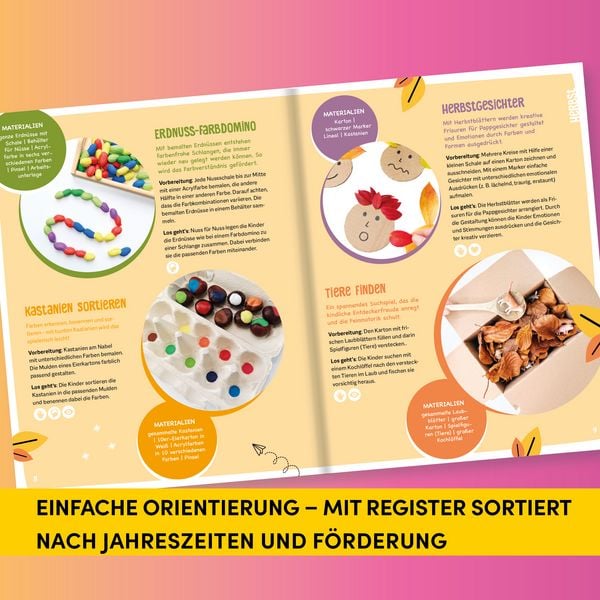 Produktbild: Montessori - 365 Kreativideen rund ums Jahr