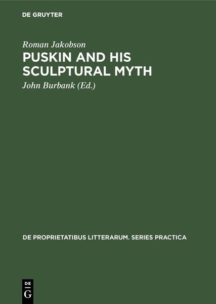 Produktbild: Puskin and his Sculptural Myth
