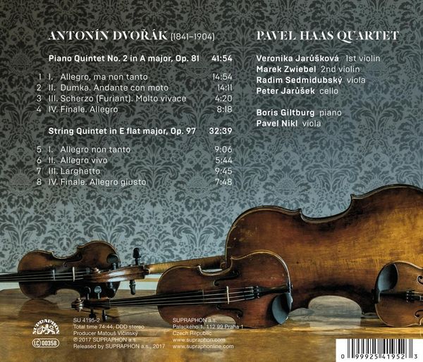 Produktbild: Streichquintett op.97/Klavierquintett op.81
