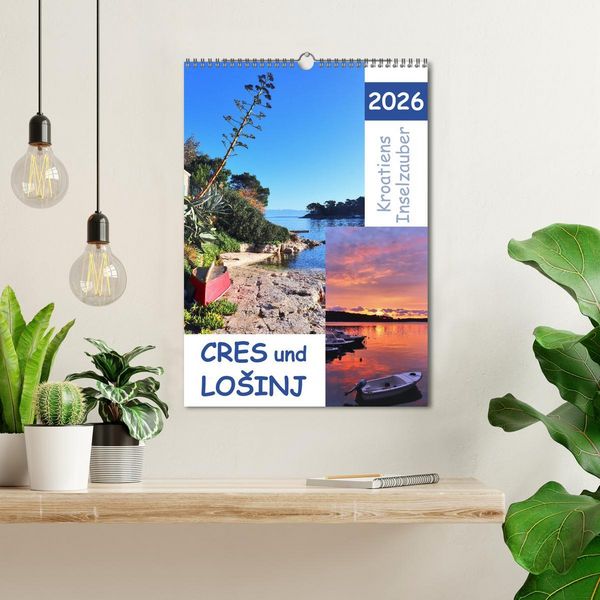 Produktbild: Kroatiens Inselzauber, Cres und Losinj (Wandkalender 2026 DIN A3 hoch), CALVENDO Monatskalender
