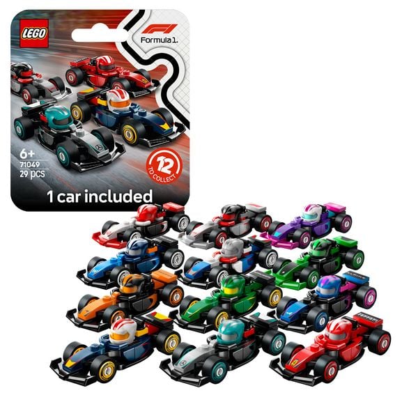 Produktbild: LEGO 71049 F1 Rennwagen, Auto zum Sammeln, Modellauto