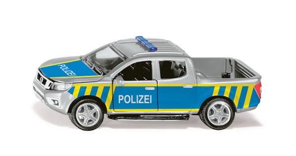 Produktbild: Siku 2317 - Nissan Navara Bundespolizei, 106x38x40mm, SikuSuper