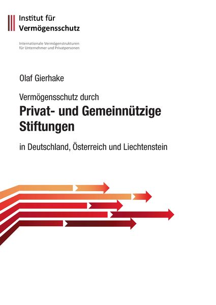 Produktbild: Verm&ouml;gensschutz durch privat- und gemeinn&uuml;tzige Stiftungen
