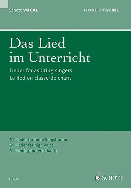 Produktbild: Das Lied im Unterricht