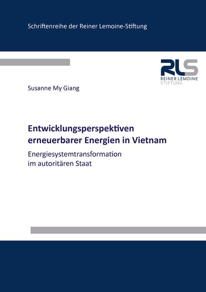 Produktbild: Entwicklungsperspektiven erneuerbarer Energien in Vietnam