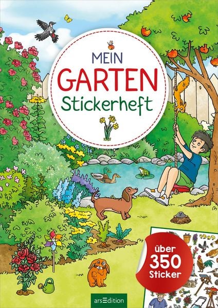 Produktbild: Mein Garten-Stickerheft