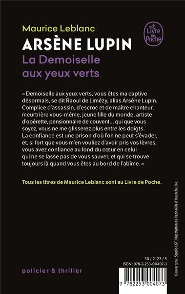 Produktbild: Fre-Demoiselle Aux Yeux Verts