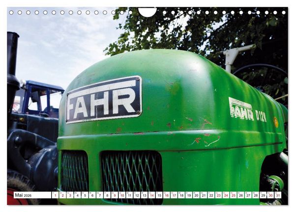 Produktbild: Traktoren und Schlepper (Wandkalender 2026 DIN A4 quer), CALVENDO Monatskalender