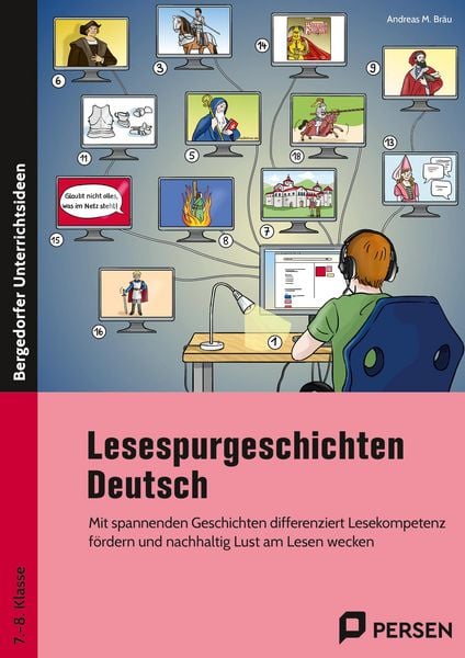 Produktbild: Lesespurgeschichten 7./8. Klasse - Deutsch