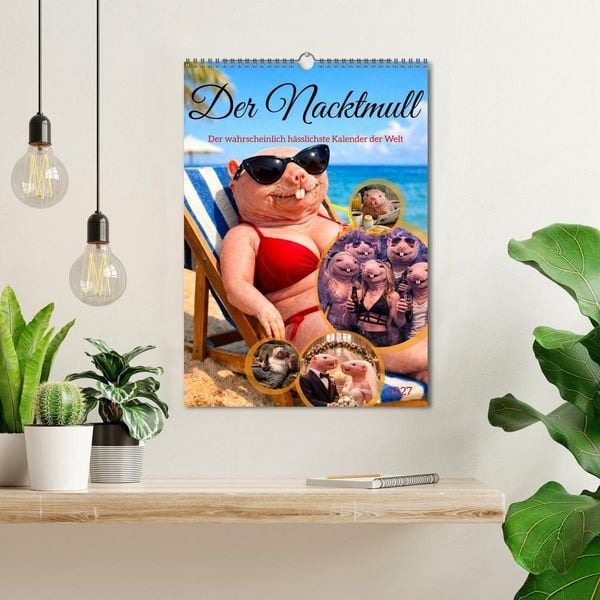 Produktbild: Der Nacktmull (Wandkalender 2027 DIN A3 hoch), CALVENDO Monatskalender