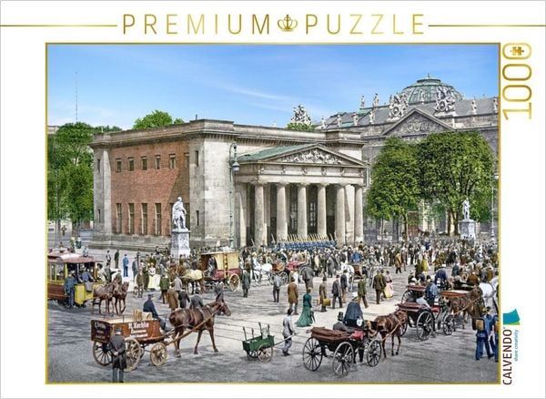 Produktbild: CALVENDO Puzzle Berlin - Neue Wache um 1900 | 1000 Teile Lege-Gr&ouml;&szlig;e 64x48cm Foto-Puzzle f&uuml;r gl&uuml;ckliche Stunden