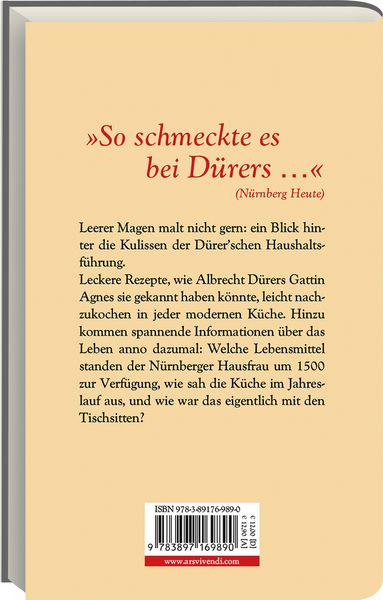 Produktbild: D&uuml;rers Kochb&uuml;chlein