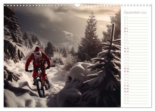 Produktbild: Mit dem Mountainbike durch die Welt (Wandkalender 2026 DIN A3 quer), CALVENDO Monatskalender