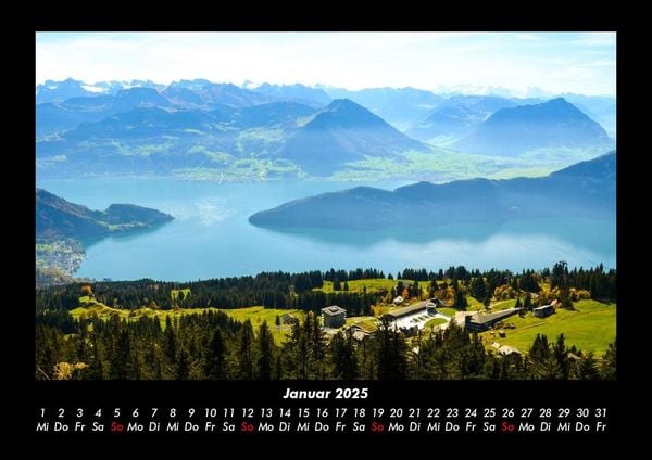 Produktbild: Naturlandschaften 2025 Fotokalender DIN A3