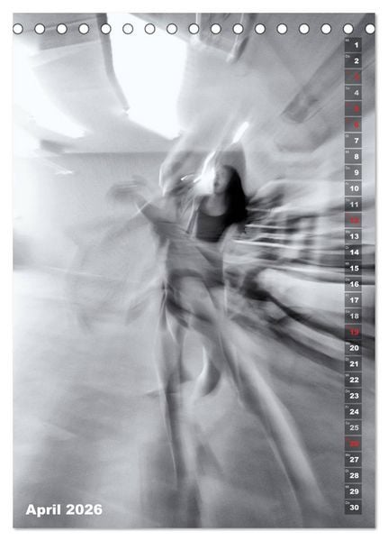 Produktbild: TANZ! (Tischkalender 2026 DIN A5 hoch), CALVENDO Monatskalender